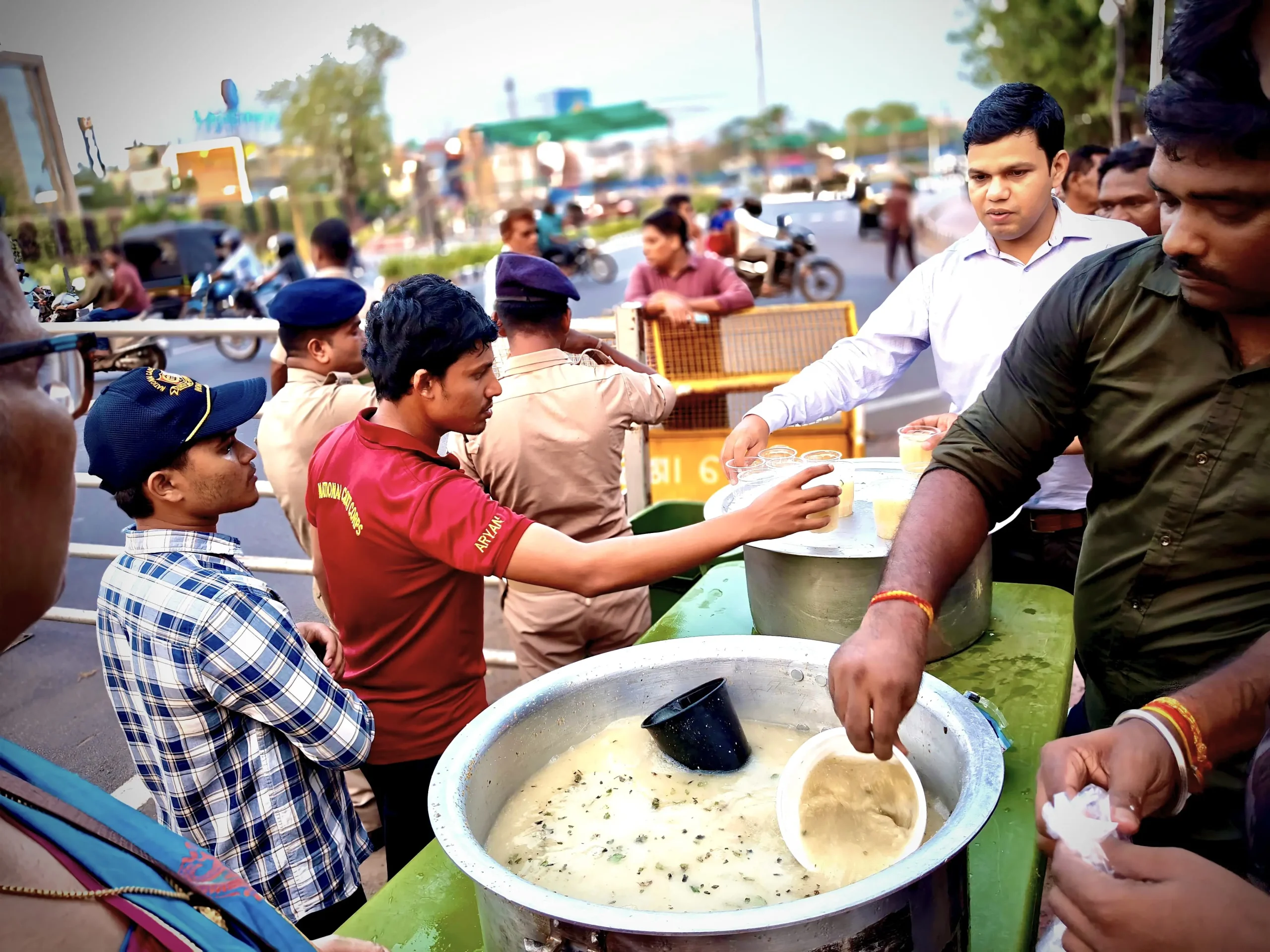 Drinking water Distribution<BR>15 location of BBSR and Cuttack