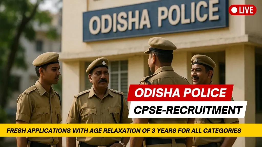 ODISHA POLICE RECRUITMENT BOARD 2024